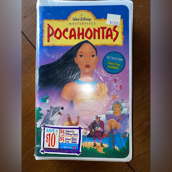 VINTAGE SEALED UNOPENED DISNEY VHS CLAMSHELL TAPES Black Diamond Classics - Picture 7 of 11